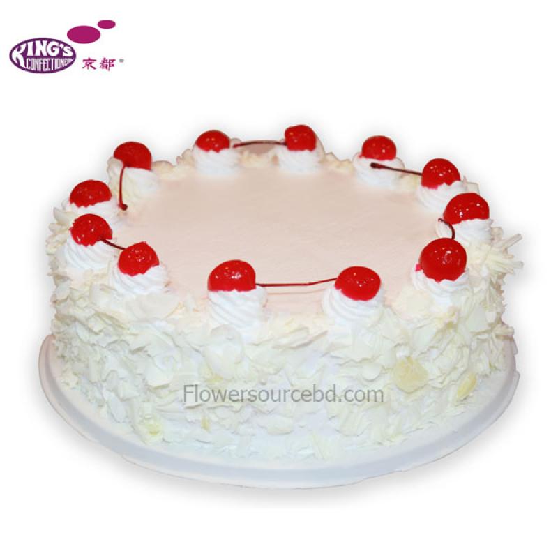 White Forest Cake
