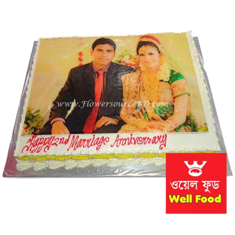 Photo cake from Well Food