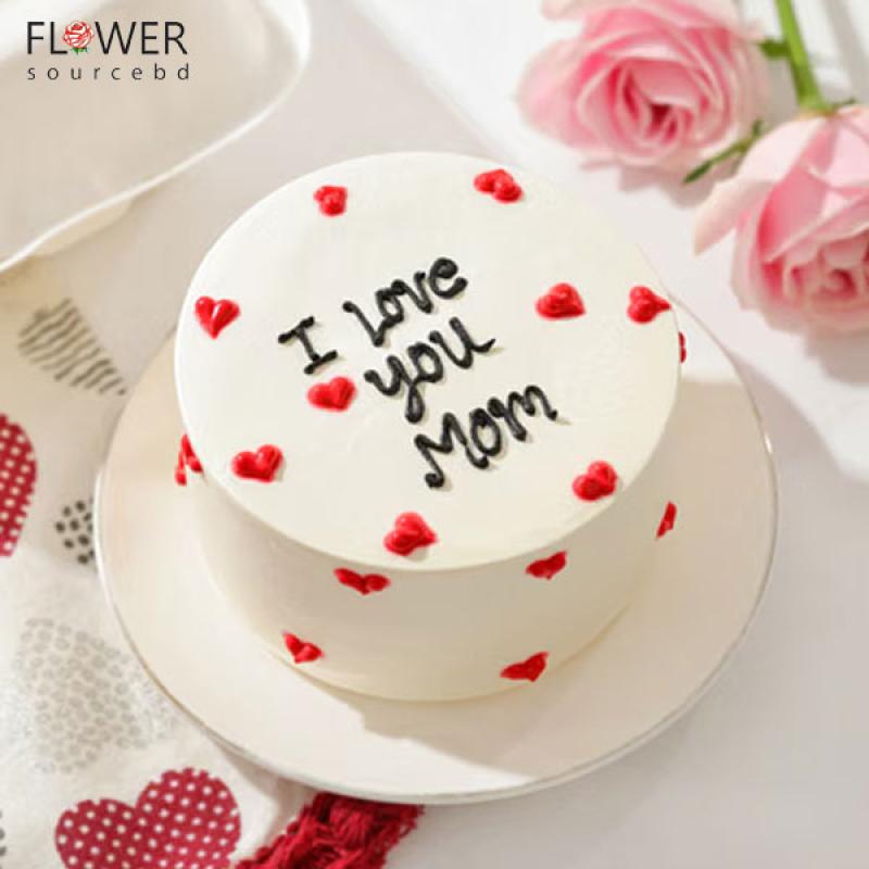 Love you Cake For Mom