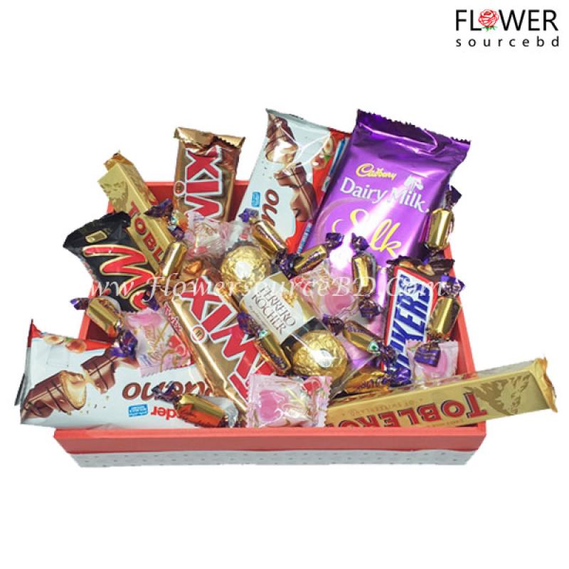 Assorted chocolate package