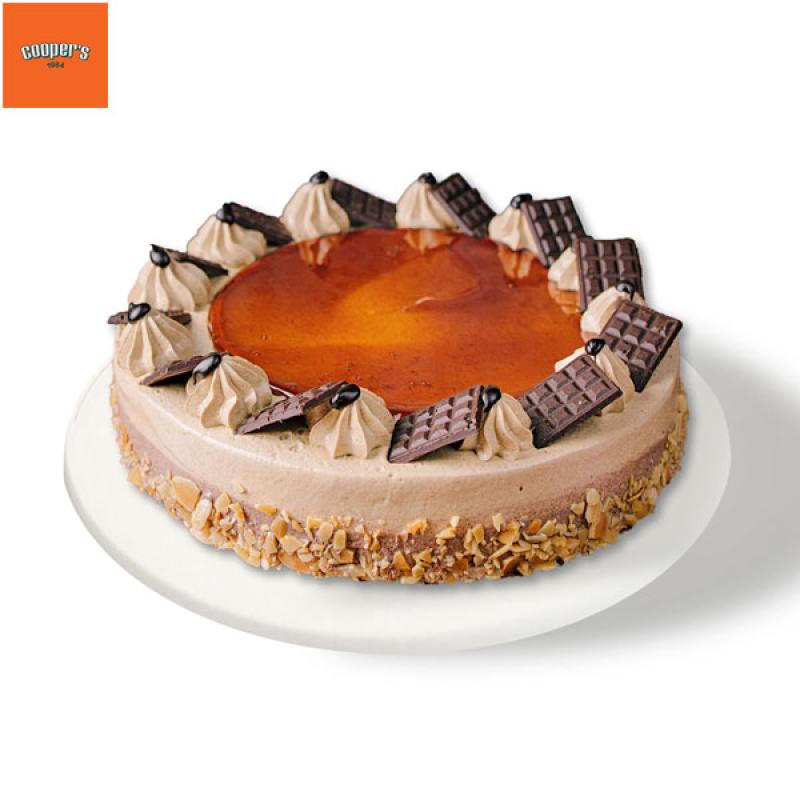 Coffee chocolate (Mocha) cake from coopers