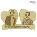 Engraved Melamine Photo Frame