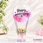 Hot Air Balloon With Ferrero Rocher Chocolates