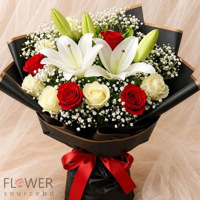 Lily & Rose Bouquet Melbourne