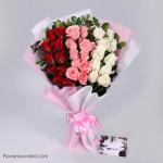 Rose shaded Bouquet