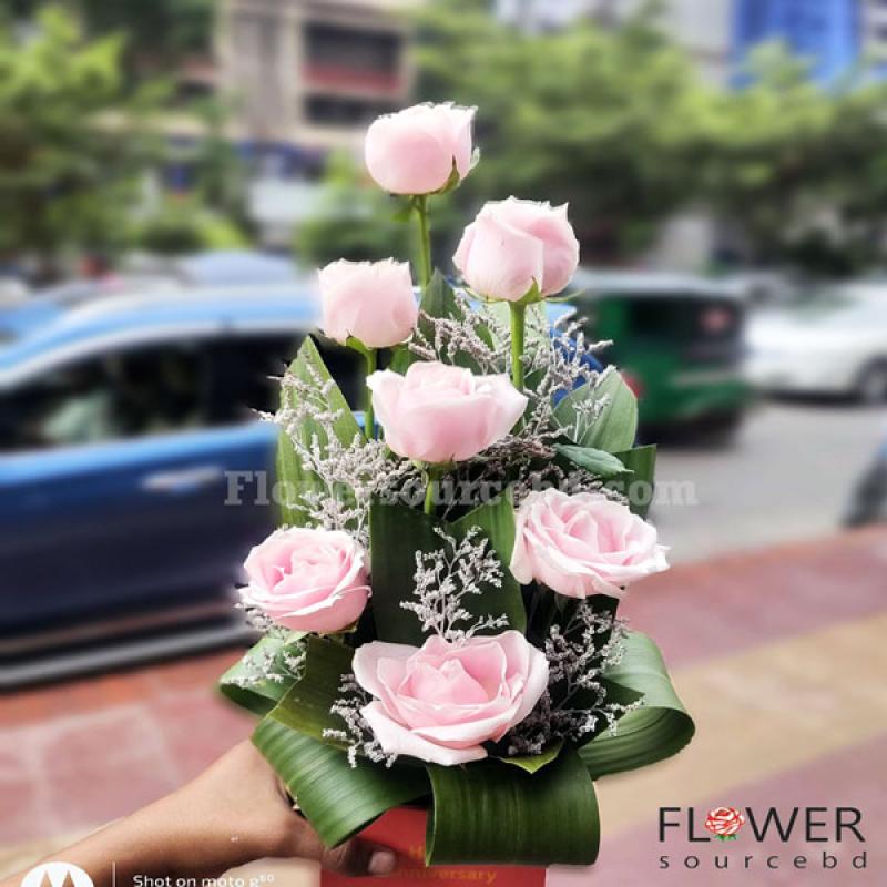 Small Pink Roses Bouquet