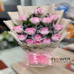 Elegant Pink Roses Bouquets
