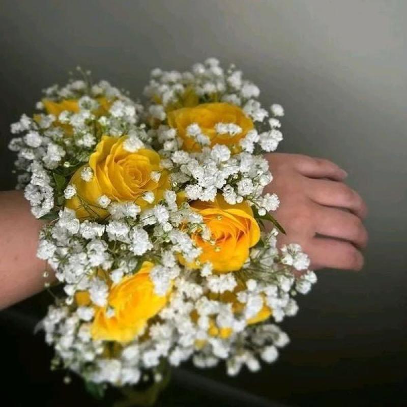 Hand Gajra for Haldi Accessories