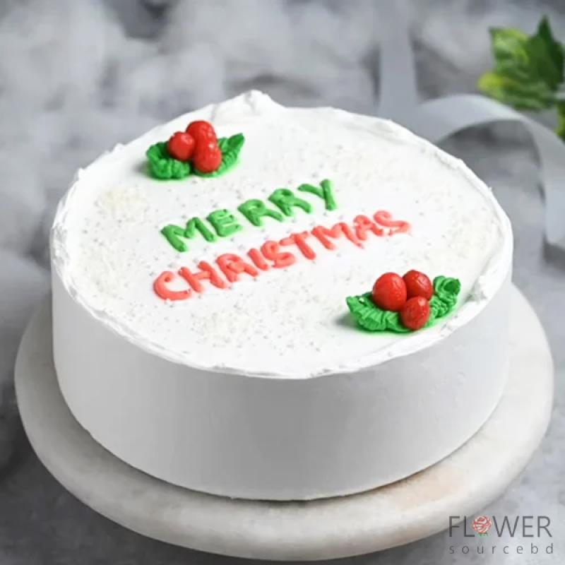 Merry-Christmas themed cake