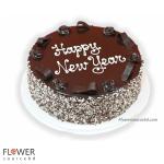 New Year Chocolate Cake