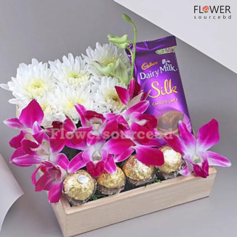 Floral & choco package