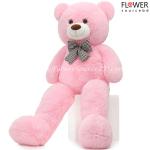 Big teddy bear in pink