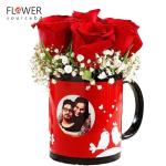 Flower in a Photo Mug