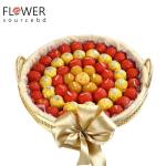 Big Daala of Assorted Laddu for Wedding Gift
